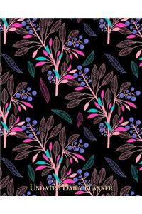 Undated Daily Planner