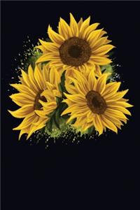 Watercolor Sunflower Positivity Journal
