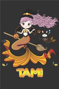 Tami: Tami Halloween Beautiful Mermaid Witch, Create An Emotional Moment For Tami?, Show Tami You Care With This Personal Custom Gift With Tami's Very Own