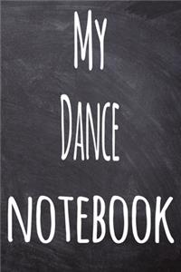 My Dance Notebook