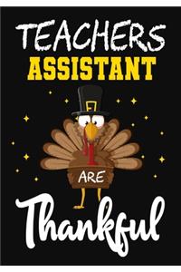 Teachers Assistant Are Thankful