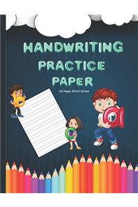 Handwriting Practice Paper-ABC kids