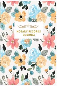 Notary Records Journal