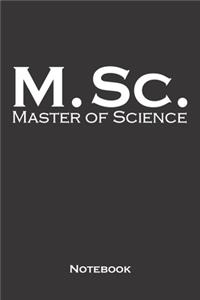 Master of Science Notebook