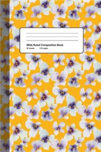 Wide Ruled Composition Book