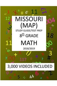8th Grade MISSOURI MAP, 2019 MATH, Test Prep
