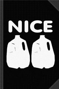 Nice Jugs Journal Notebook