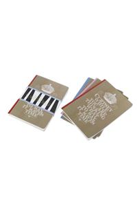 Wonderland Notebks 3pk