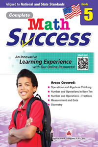 Complete Math Success Grade 5 - Learning Workbook for Fifth Grade Students - Math Activities Children Book - Aligned to National and State Standards