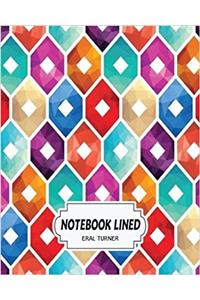 Notebook Lined Colorful: Notebook Journal Diary