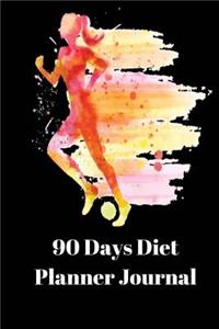 90 Days Diet Planner Journal