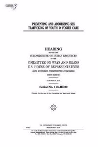 Preventing and Addressing Sex Trafficking of Youth in Foster Care