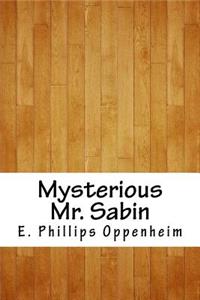Mysterious Mr. Sabin