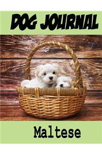 Dog Journal Maltese