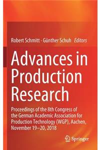 Advances in Production Research