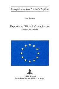 Export Und Wirtschaftswachstum