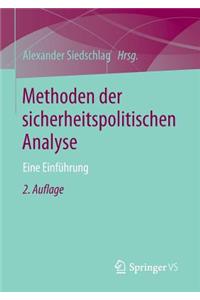 Methoden der sicherheitspolitischen Analyse