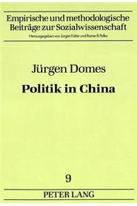 Juergen Domes: Politik in China