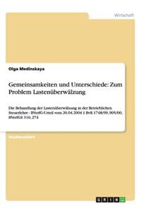 Gemeinsamkeiten und Unterschiede