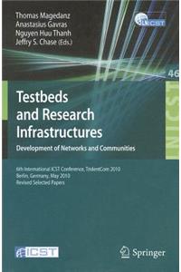 Testbeds and Research Infrastructures