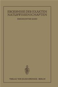 Ergebnisse Der Exakten Naturwissenschaften