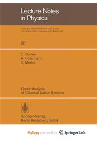 Group Analysis of Classical Lattice Systems