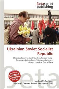 Ukrainian Soviet Socialist Republic