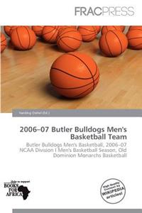 2006-07 Butler Bulldogs Men's Basketball Team