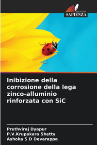 Inibizione della corrosione della lega zinco-alluminio rinforzata con SiC