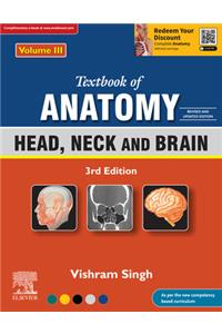 Textbook of Anatomy: Head, Neck and Brain, Vol 3, 3rd Updated Edition, eBook