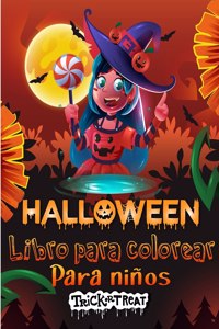 Libro para colorear de Halloween para ninos