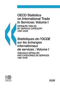 OECD Statistics on International Trade in Services 2008, Volume I, Detailed Tables by Service Category