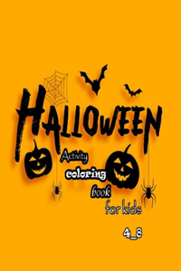 Halloween Activity coloring book for kids 4_8