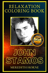 John Stamos Relaxation Coloring Book