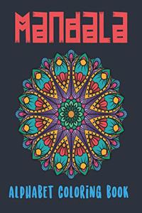 Mandala Alphabet Coloring Book