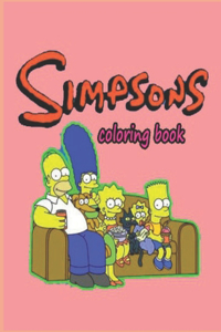 Simpsons coloring book