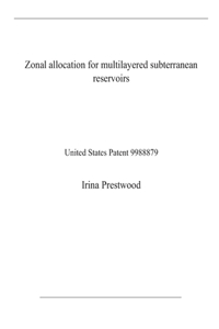 Zonal allocation for multilayered subterranean reservoirs