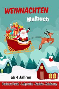 Malbuch Weihnachten ab 4 Jahren