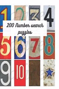 200 Number Search Puzzles
