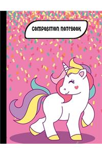 Unicorn Composition Notebook