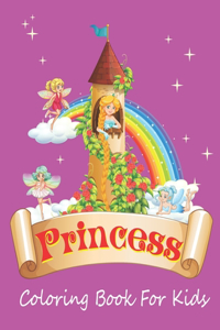 Princess Coloring Book For Kids