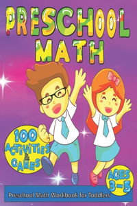 Preschool Math Workbook for Toddlers