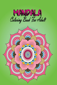 Mandala Coloring Book For Adult