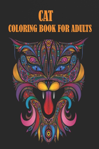 Cat Coloring Book For Adults