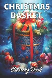 Christmas Basket Coloring Book