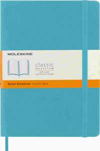 Moleskine Reef Blue Notebook Large Ruled Soft