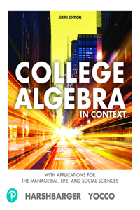 Corequisite Notebook for College Algebra in Context with Applications for the Managerial, Life, and Social Sciences