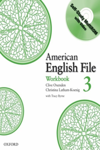 American English File Level 3: Workbook with Multi-ROM Pack