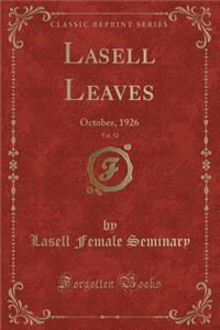 Lasell Leaves, Vol. 52