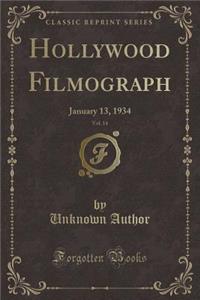 Hollywood Filmograph, Vol. 14